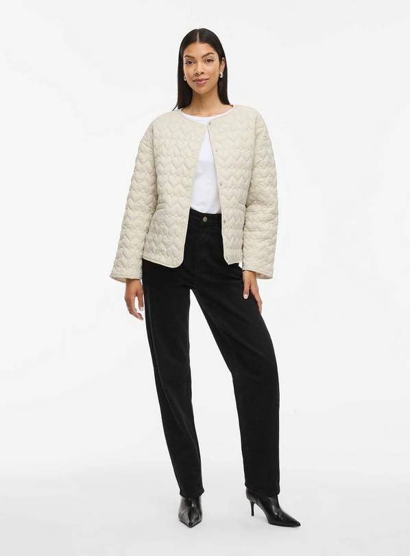 VILA Long Sleeved Quilted Jacket 16